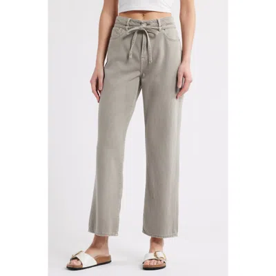 Hidden Jeans Tie Waist Wide Leg Jeans