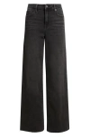 Hidden Jeans Wide Leg Dad Jeans In Black