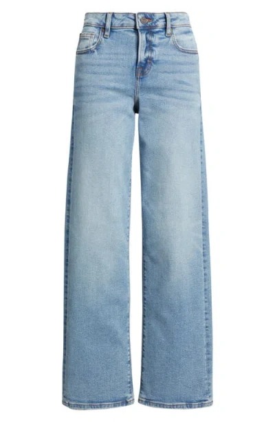 Hidden Jeans Wide Leg Dad Jeans In Blue