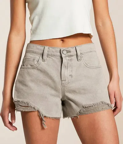 Hidden Kayla Jean Shorts In Gravel In Gray