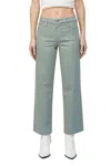 Hidden Logan 28" Inseam Dad Jean In Sage In Multi