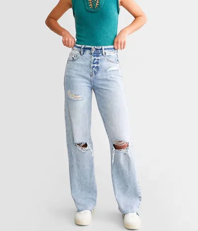 Hidden Logan Dad Jean In Medium Wash In Blue
