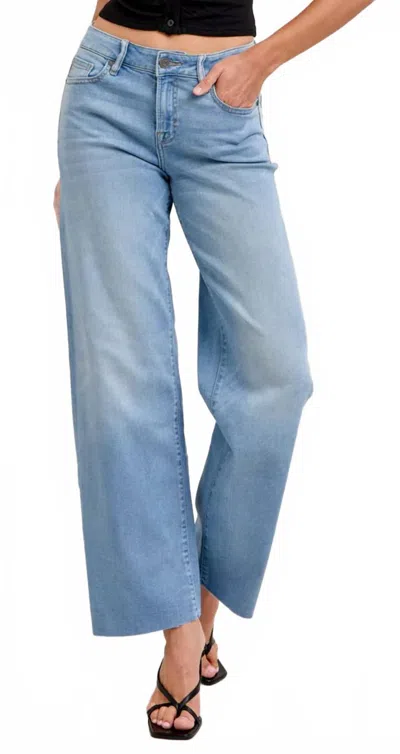 Hidden Logan Dad Jean In Vintage Wash In Blue