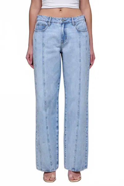 Hidden Logan High Rise Relaxed Dad Fit Jean In Light Denim In Blue