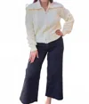 Hidden Nori High Rise Wide Leg Jeans In Black In Black