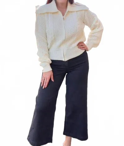 Hidden Nori High Rise Wide Leg Jeans In Black