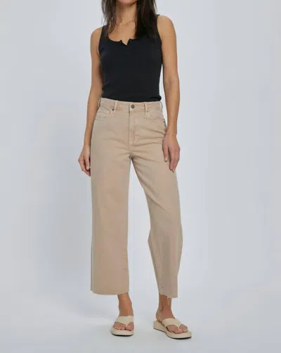 Hidden Nori High Waist Wide Leg In Beige