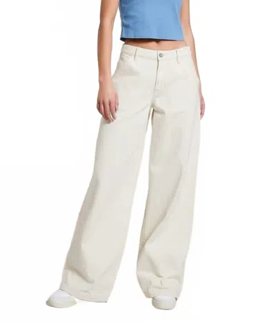 Hidden Nori Wide Leg Jean In Ecru In White