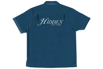 Pre-owned Hidden Ny Camp Collar Shirt Sky