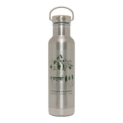 Pre-owned Hidden Ny Expedition Water Bottle In Silver