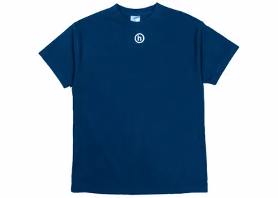 Pre-owned Hidden Ny Men's  Mini Logo Tee Shirt In Navy Blue