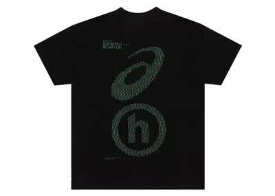 Pre-owned Hidden Ny Men's  X Asics Asciis Tee Shirt In Black