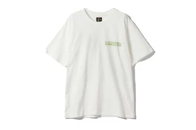 Pre-owned Hidden Ny Men's  X Needles T-shirt In Off White