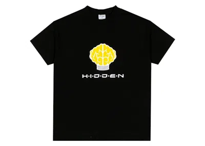 Pre-owned Hidden Ny Men's  X N.e.r.d Brain T-shirt In Black