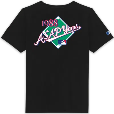 Pre-owned Hidden Ny Men's  Yams Series T-shirt In Black