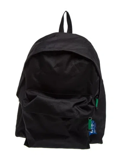 Pre-owned Hidden Nylon Backpack In Black