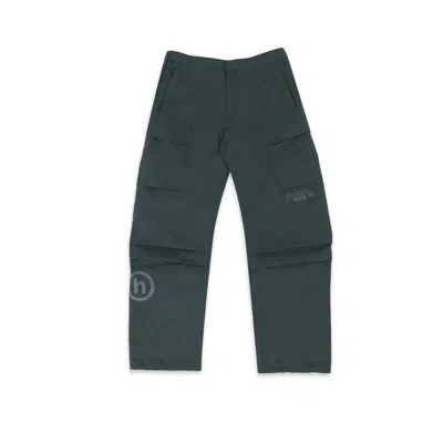 Pre-owned Hidden Ppf Ny H Logo Cargo Pants Petrol Green Grey Work