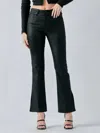Hidden Ryan High Rise Bootcut Slit Jeans In Black In Black
