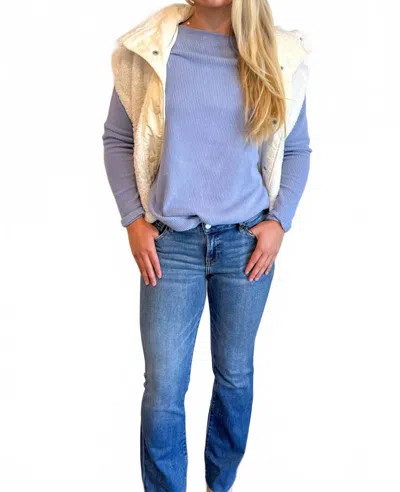 Hidden Ryan Low Rise Bootcut Jean In Denim In Blue