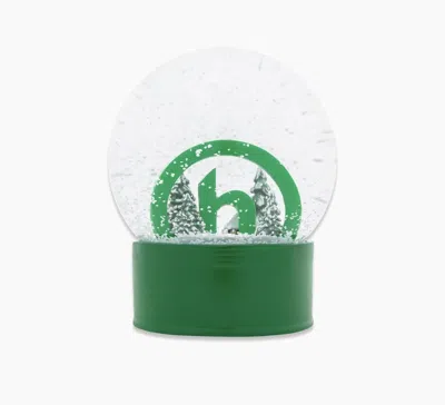 Pre-owned Hidden Snow Globe In Green