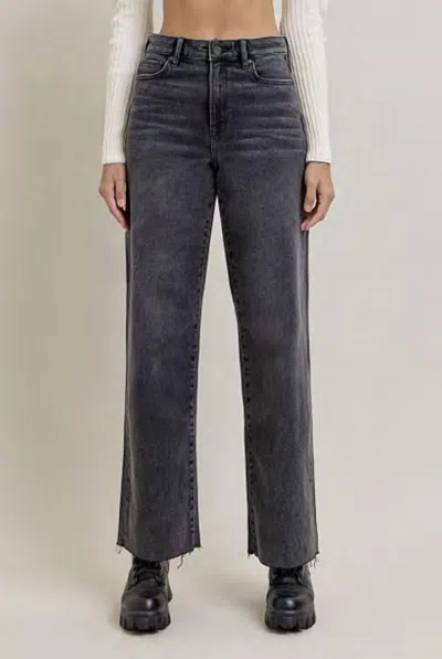 Hidden Stretch Dad Jean In Dark Grey