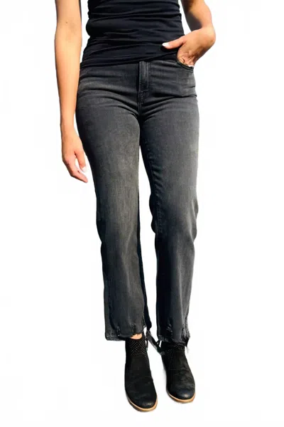 Hidden Tracey Destroyed Hem Jean In Black