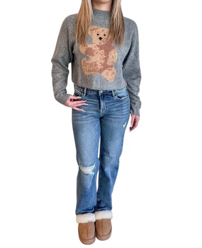 Hidden Tracy Mid Rise Jeans In Medium Dark In Multi