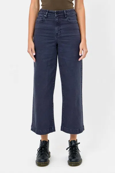 Hidden Women's Nori High Rise Wide Leg Jeans In Carbon In Grey