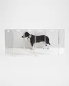 Hiddin Clear 6-panel Low Zig Zag Pet Gate In Clear