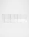 Hiddin Clear 8-panel Low Zig Zag Pet Gate In Clear