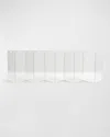 Hiddin Clear Free-standing Zig-zag Pet Gate, 10-panel