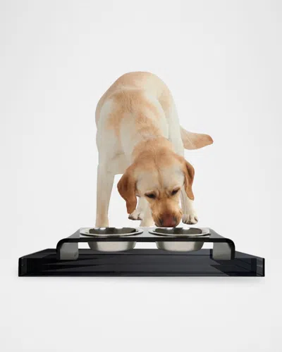 Hiddin Smoke Grey Overflow Feeder Tray, Extra Large