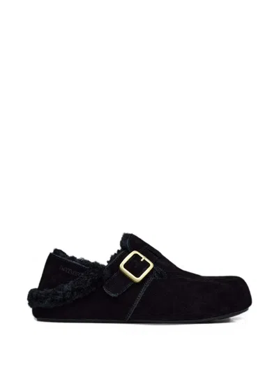 Hide & Jack Ciock Buckle-strap Sneakers In Black