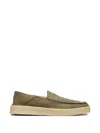 Hide & Jack Crocodile-effect Sneakers In Green