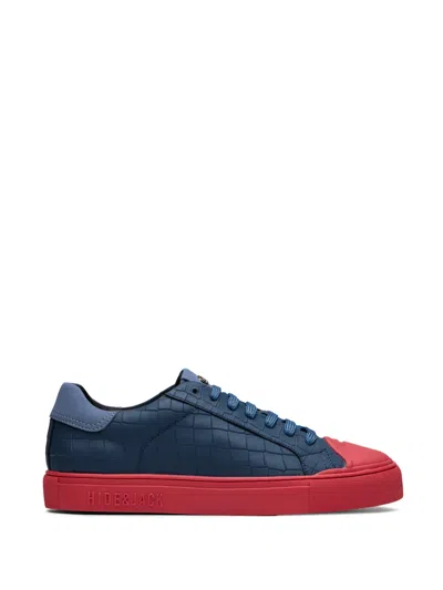 Hide & Jack Embossed Sneakers In Blue