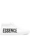 Hide & Jack Essence Leather Sneakers In White