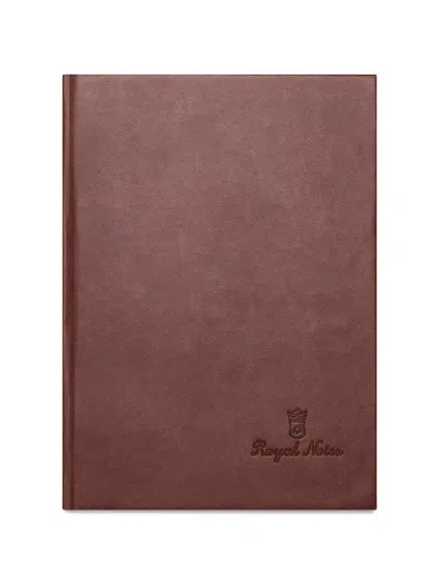 Hide & Jack Essence Royal Notes Notebook In Brown