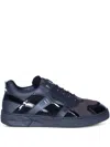 Hide & Jack Lace-up Sneakers In Black