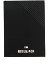 Hide & Jack Liniertes Notizbuch Mit Logo-print In Black