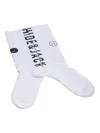 Hide & Jack Logo-print Socks In White