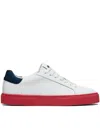 Hide & Jack Low Sneaker Essence Sky In White