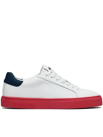 Hide & Jack Low Sneaker Essence Sky In White