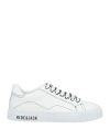 Hide & Jack Man Sneakers White Size 9 Leather In White
