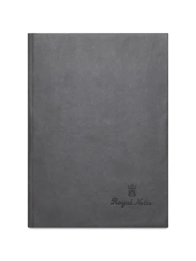 Hide & Jack Royal Notes Logo-debossed Notebook In Multi