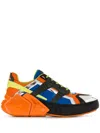Hide & Jack Silverstone Low Top Sneakers In Orange