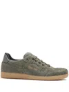 Hide & Jack Suede Sneakers In Green