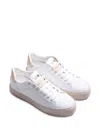Hide & Jack Essence Cloud Logo-embellished Sneakers In White