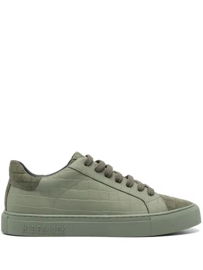 Hide & Jack Essence Double Sneakers In Green