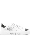 Hide & Jack Logo-print Low-top Sneakers In Multicolor