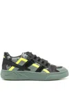 Hide & Jack Mini Silverstone Sneakers In Green
